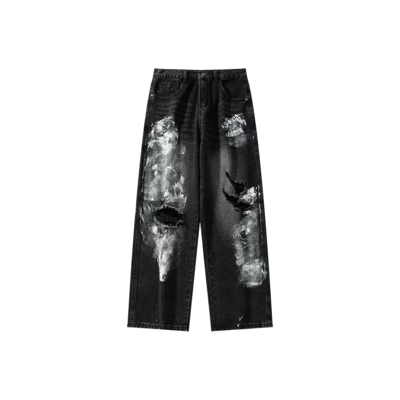 JXAETE Jeans Men Galaxy Gray-0