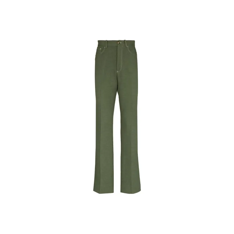 AMIRI Casual Pants Men Green-0