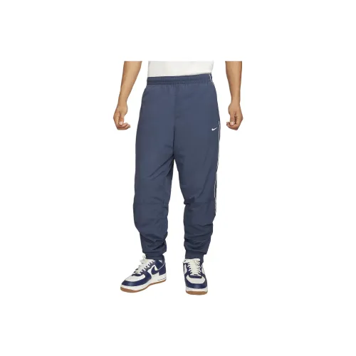 Nike Track Pants Knitted Sweatpants Men's Dark Blue