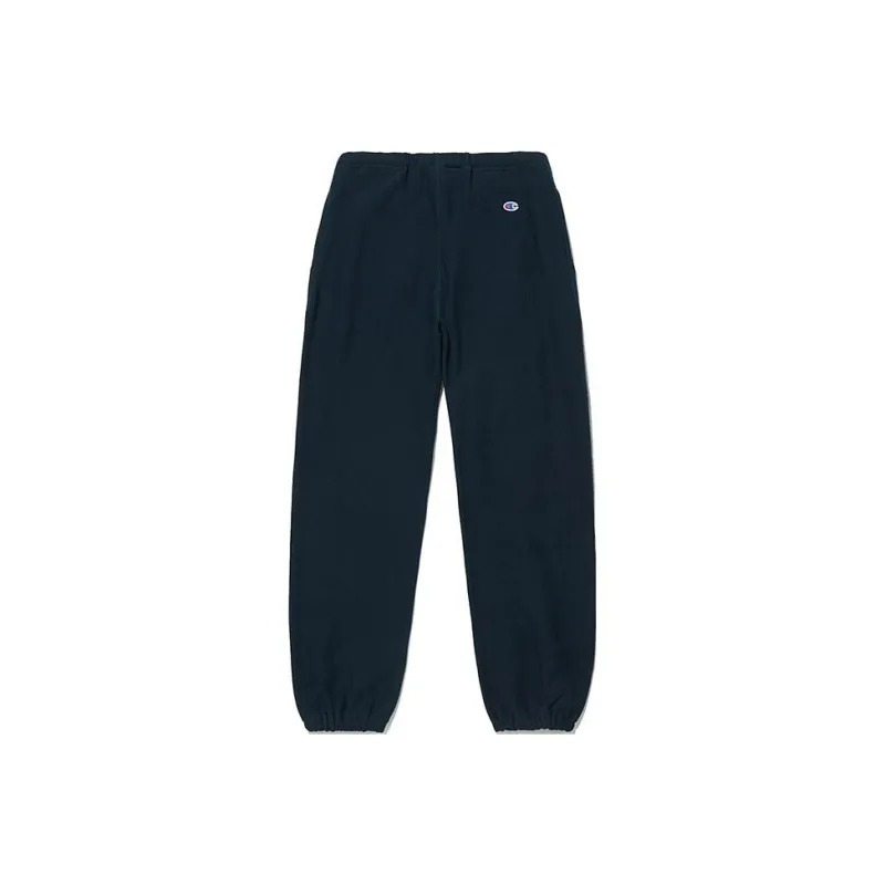 Champion Knitted Sweatpants Men Navy-0