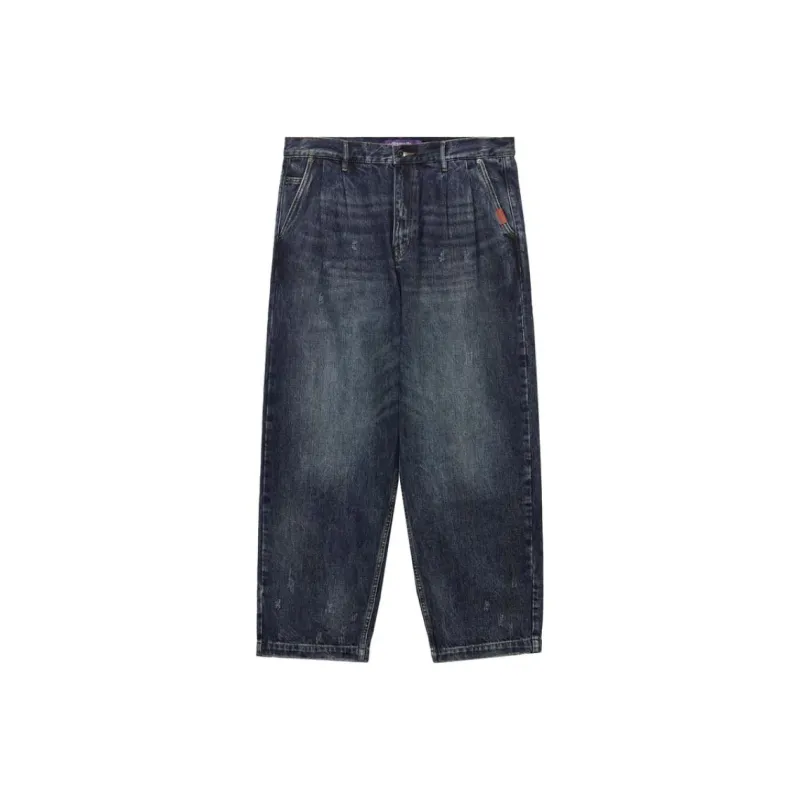 Aftermaths Jeans Men's Navy Blue-0