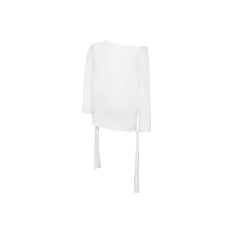 YINLEI T Shirts Women's White-1