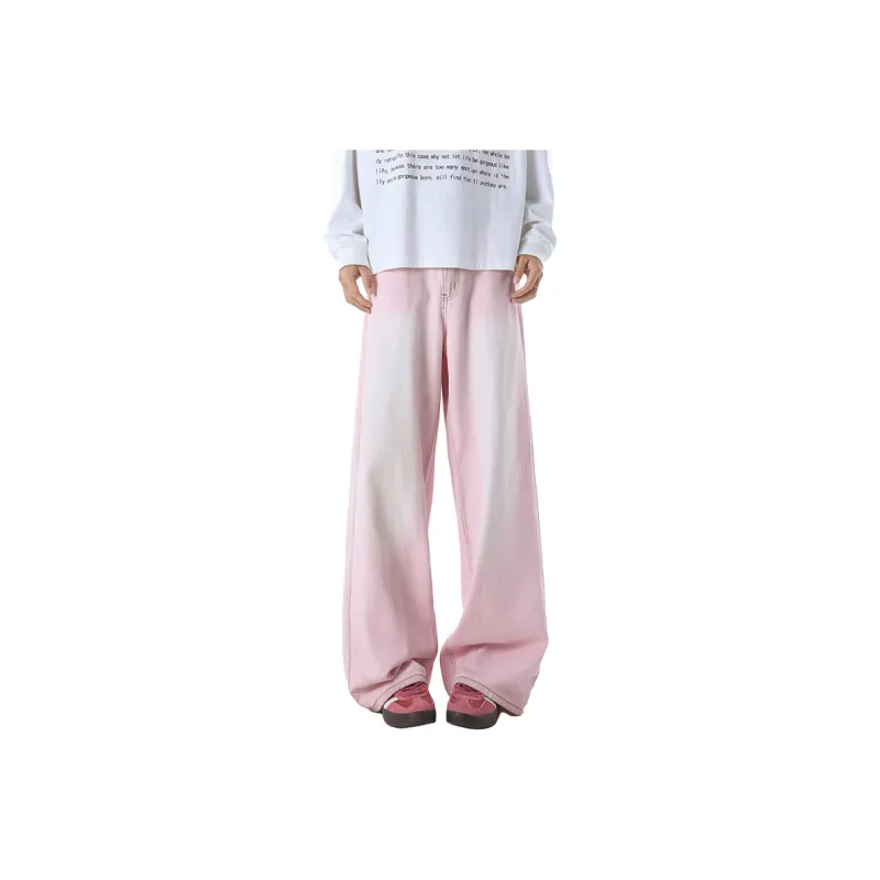 PANDA ADEVIL Jeans Unisex Dirty Pink-0