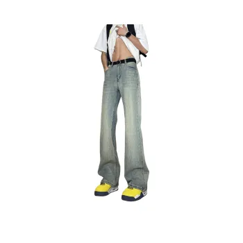 POLAR BEAR Ripped Versatile Refreshing Jeans Unisex
