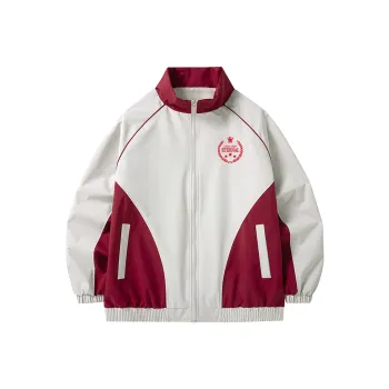 UPZCY Jackets Coats Unisex Apricot Red