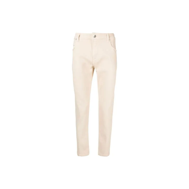 Eleventy Mid-rise Cropped Trousers-0