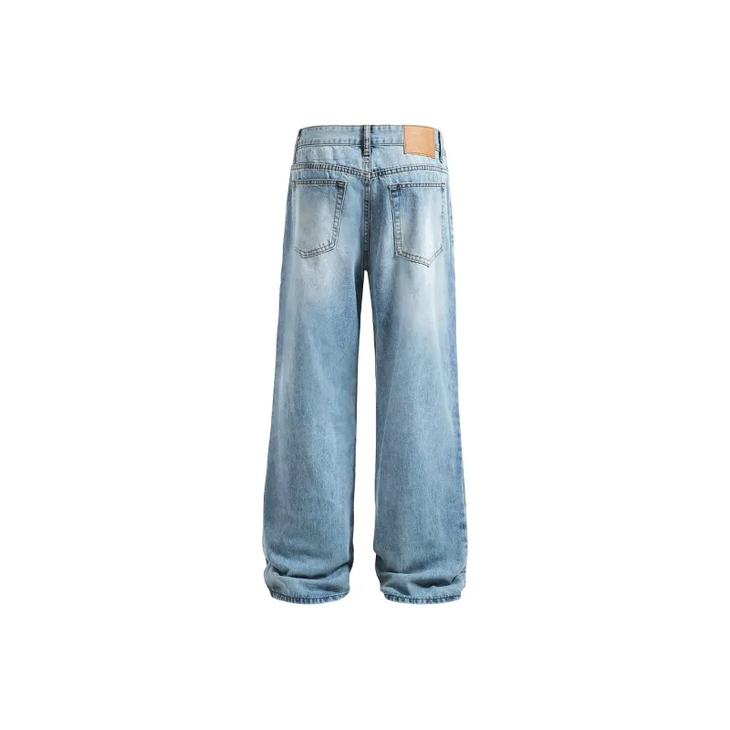 YearnObtainRainbow Jeans Unisex Light Blue-1