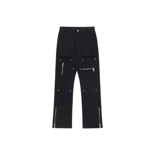 dme】 Jeans Unisex Charcoal Black