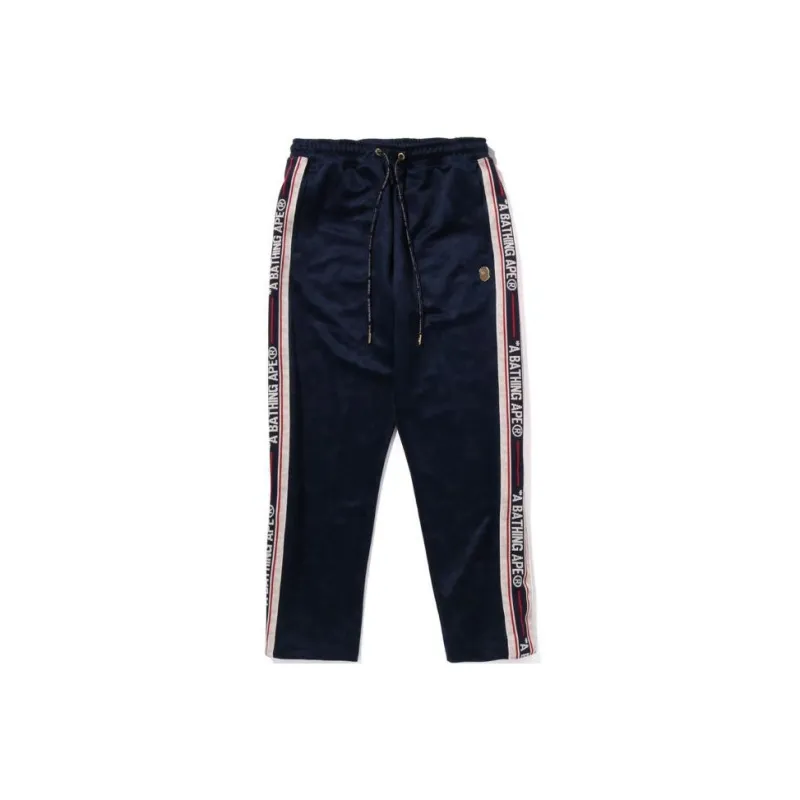 Bape Tonal Solid Camo Track Pants-1