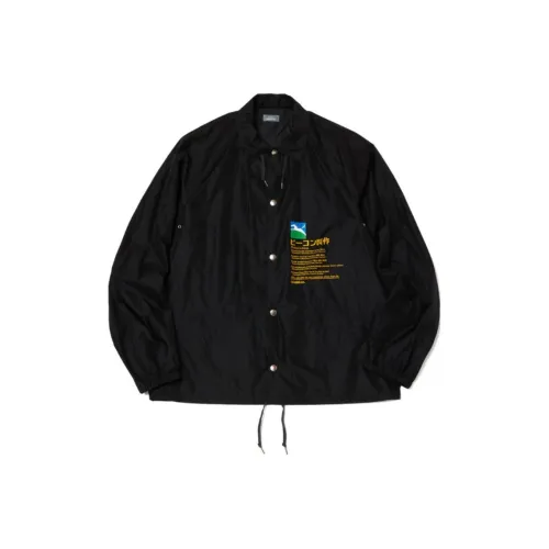 Kolor SS25 BEACON Jackets Coats Unisex Black