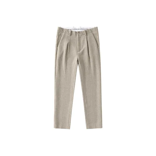 Torso x N1 LIANMINGKUAN Knitted Sweatpants Men's Khaki