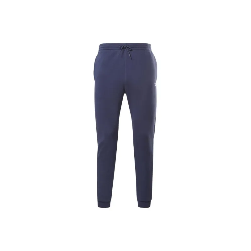 Reebok Knitted Sweatpants Men Navy Blue-0