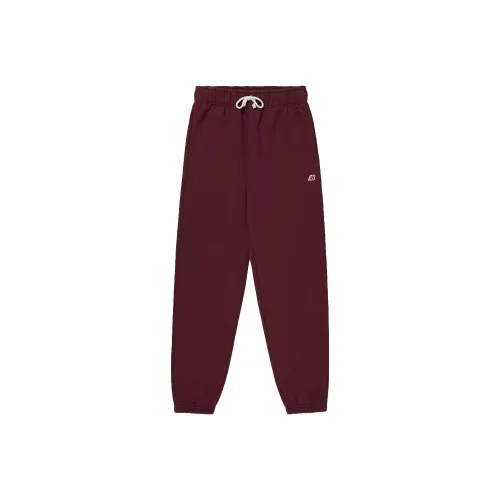 New Balance Made In Usa Core Sweatpant Knitted Sweatpants Men's Burgundy