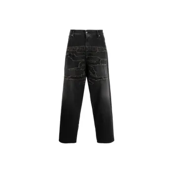 Y/Project Jeans Unisex Black