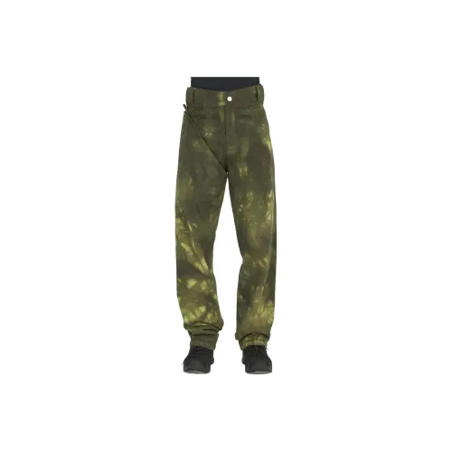 AFFIX SS22 Casual Pants Men's Green