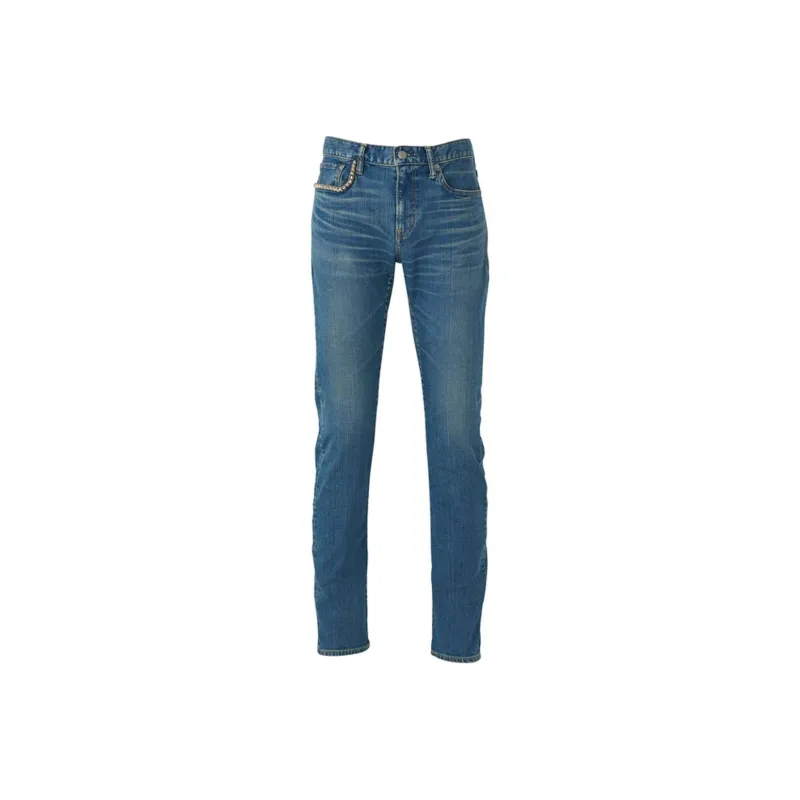HYSTERIC GLAMOUR Jeans Men Light Indigo-0