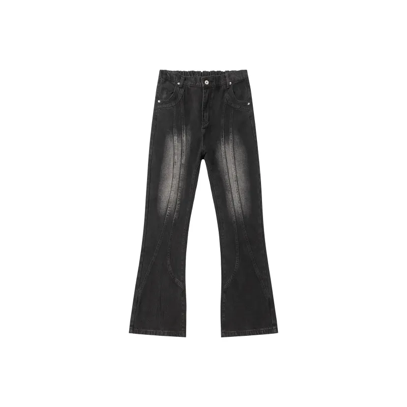 Michael Rock Jeans Unisex Black-0