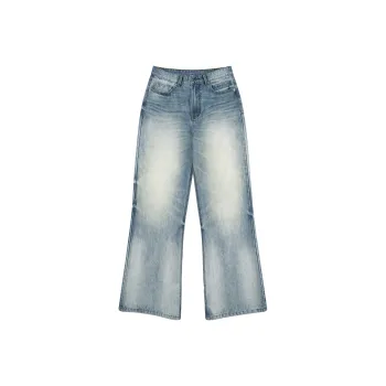 Ghost Mask Jeans Unisex Washable Old Blue