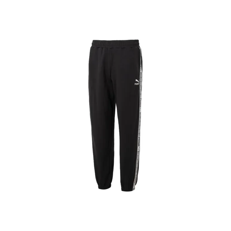 PUMA Knitted Sweatpants Unisex Black-0