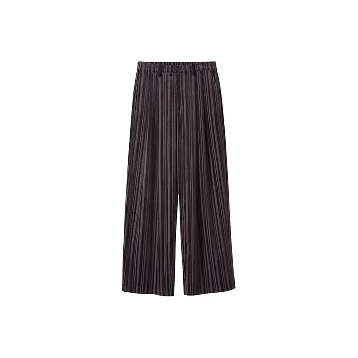 SeminP.ure Spring And Autumn Casual Pants Unisex Solid Color-4