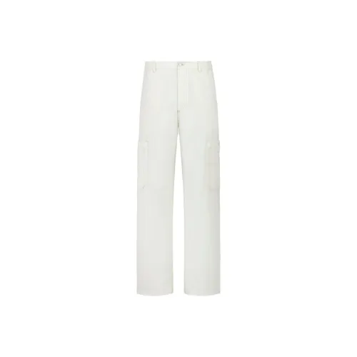 DIOR FW25 Fall Men's Clothing Collection Jeans Men's Ecru