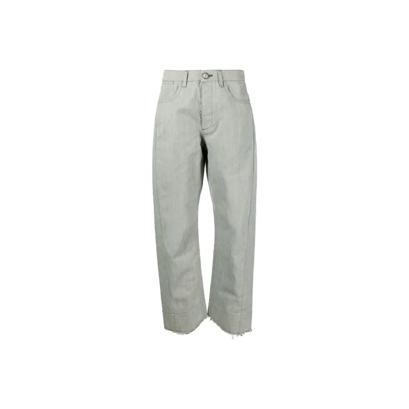 JIL SANDER High rise Wide leg Trousers-0