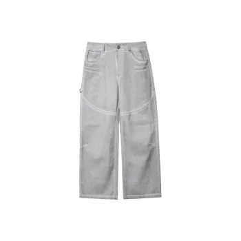 Muscle Dog Jeans Men's Gray White