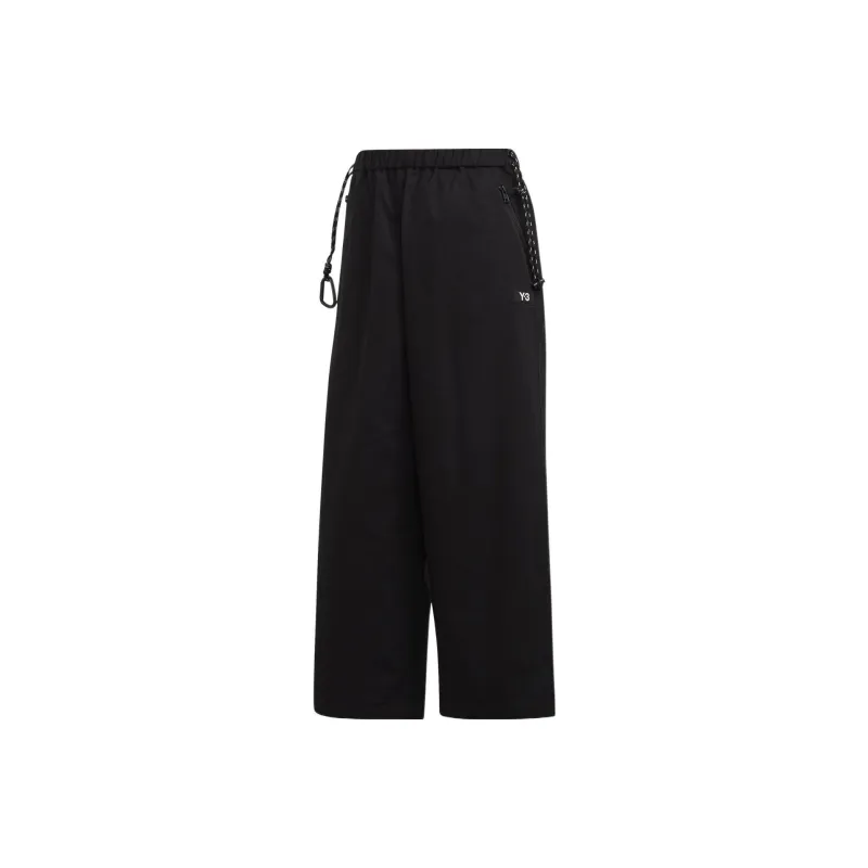 Y 3 Casual Pants Unisex Black-0