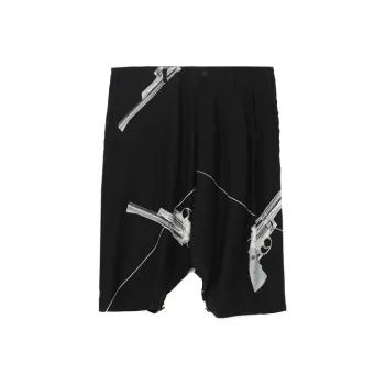 Yohji Yamamoto Casual Pants Men Black