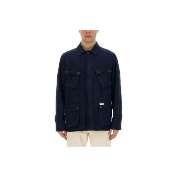 FAY Jackets Men Blue