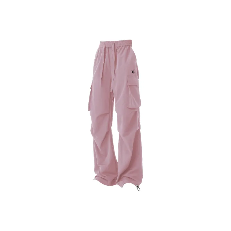 Warrior Ice Silk Quick Dry Summer Draped Cargo Pants Unisex-12