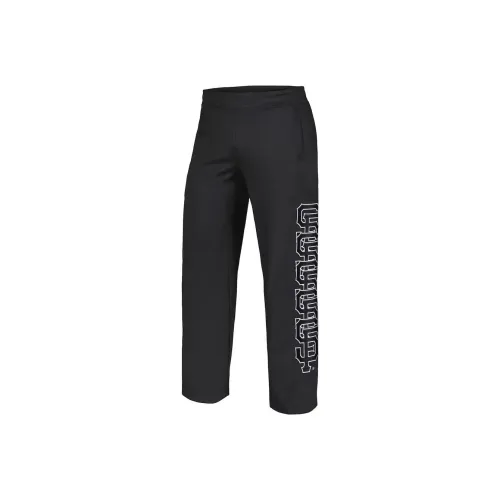 MLB x PLEASURES FW23 Knitted Sports Pants Men's Black