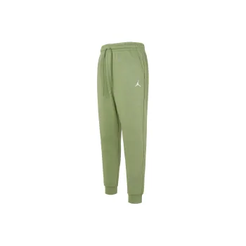 JORDAN Knitted Sweatpants Men Light Olive Yellow