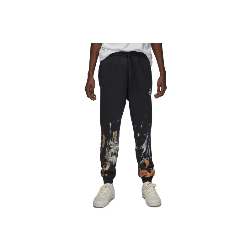 Jordan Knitted Sweatpants Men Black-0