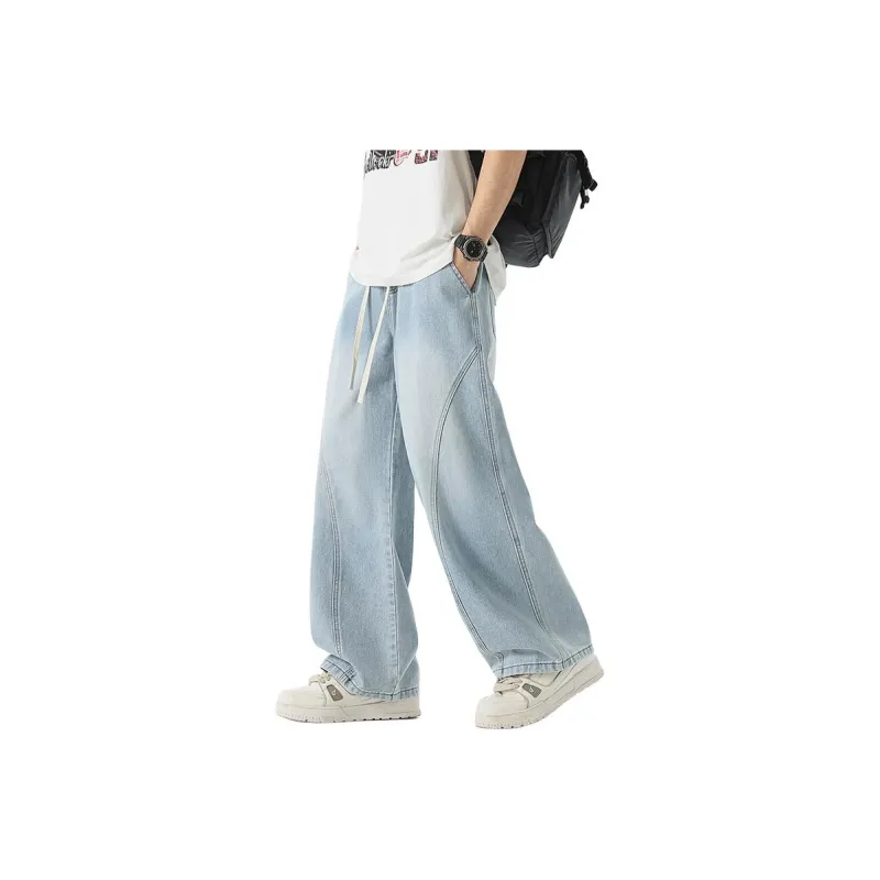 Menglaini Jeans Unisex-10