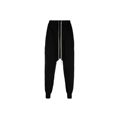 RICK OWENS Prisoner Organic Cotton Drop crotch Trousers