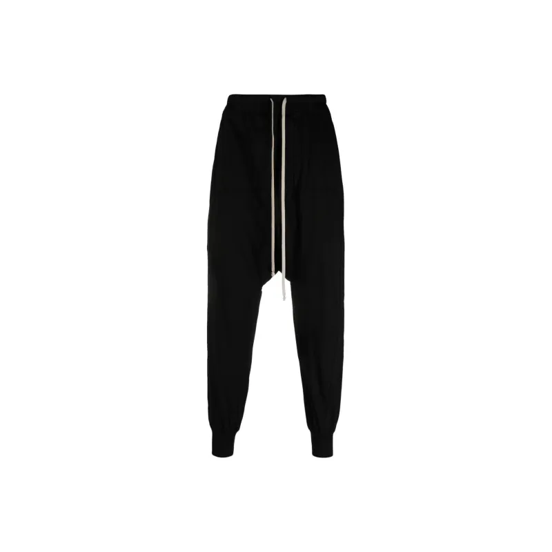 RICK OWENS Drkshdw Prisoner Drop crotch Trousers-0
