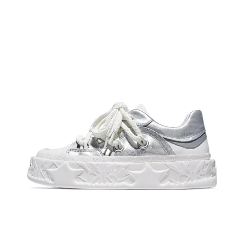 Loop faux-shearling sneakers