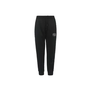 EMPORIO ARMANI SS23 Knitted Sports Pants Men's Black