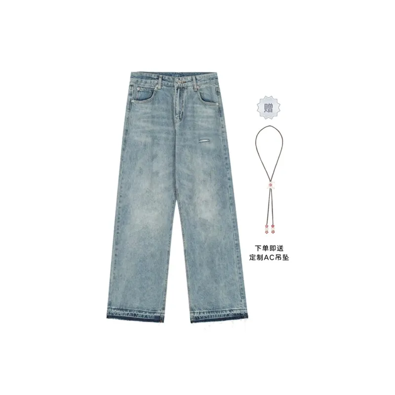 A Chock Jeans Unisex Blue-0