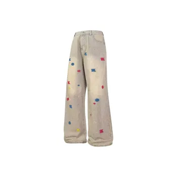 UNthemed Jeans Unisex Yellow Mud