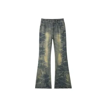 WARNING LIGHT Jeans Unisex Blue