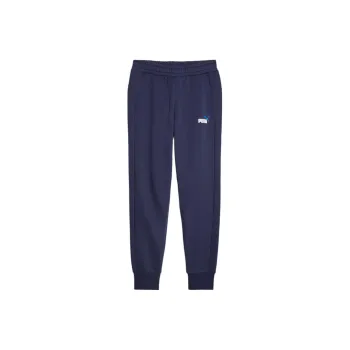 PUMA Pantalon Essentials+ 2 Col Logo Homme Knitted Sweatpants Men's Marine Blue