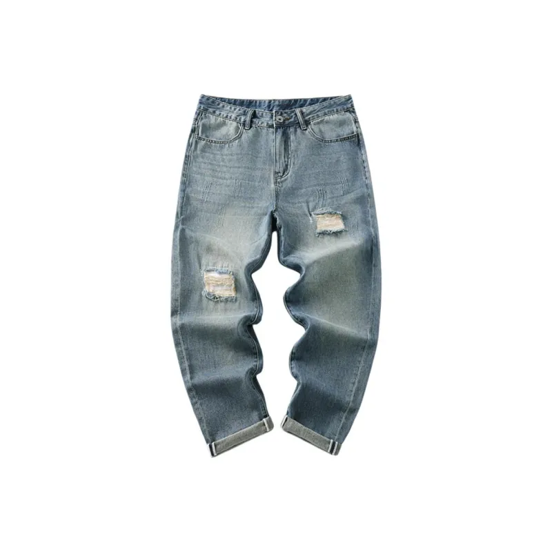 Antioffice Jeans Men's Vintage Blue-0