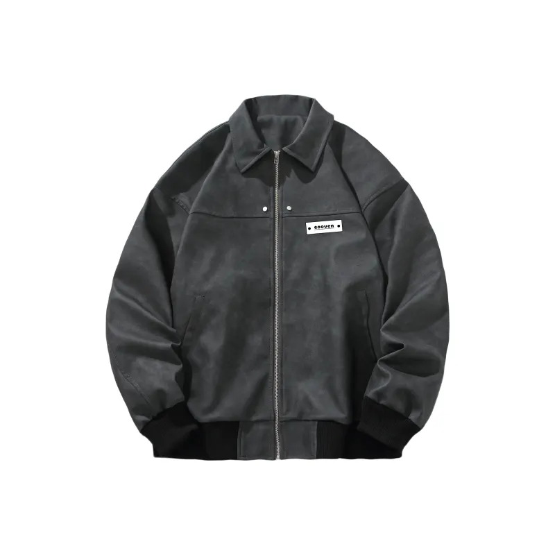 EOOVEN Leather Jackets Unisex-8