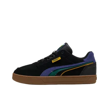 PUMA Caven 2.0 Anti Slip Wear Resistant Low Top Skateboard Shoes Unisex Black