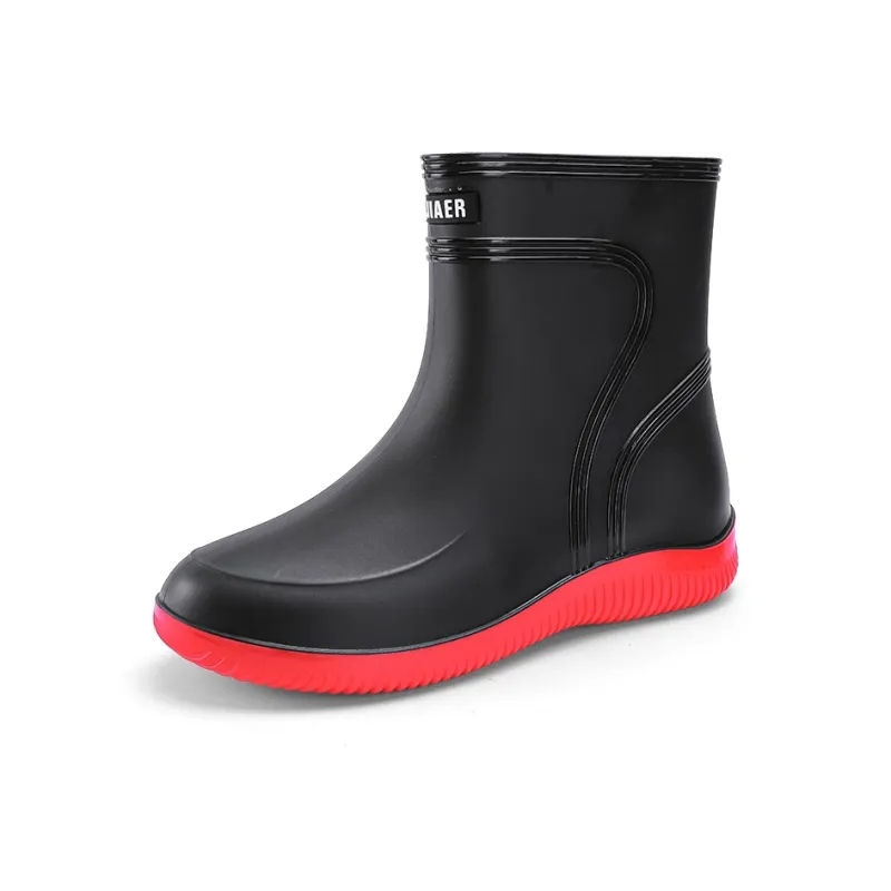 LONGYING Rain Boots Men-4