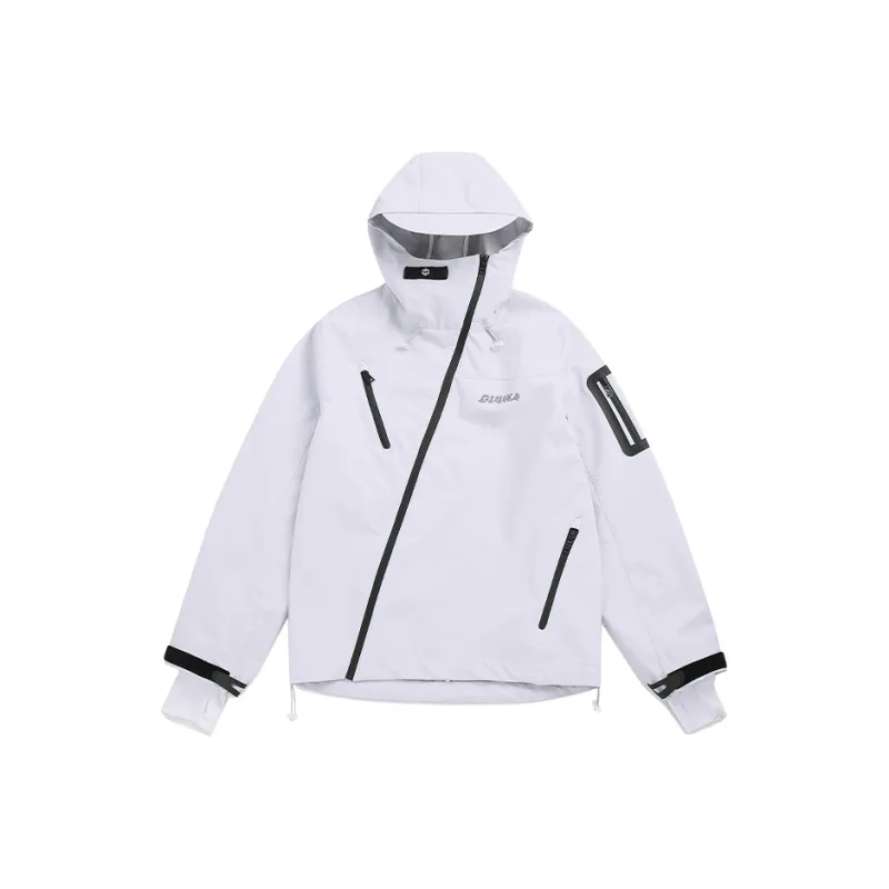 GUUKA TECH Trench Coat Men's Light Gray-0
