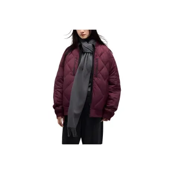 UNIQLO White Mountaineering Co titled Series Down Jacket Unisex Burgundy
