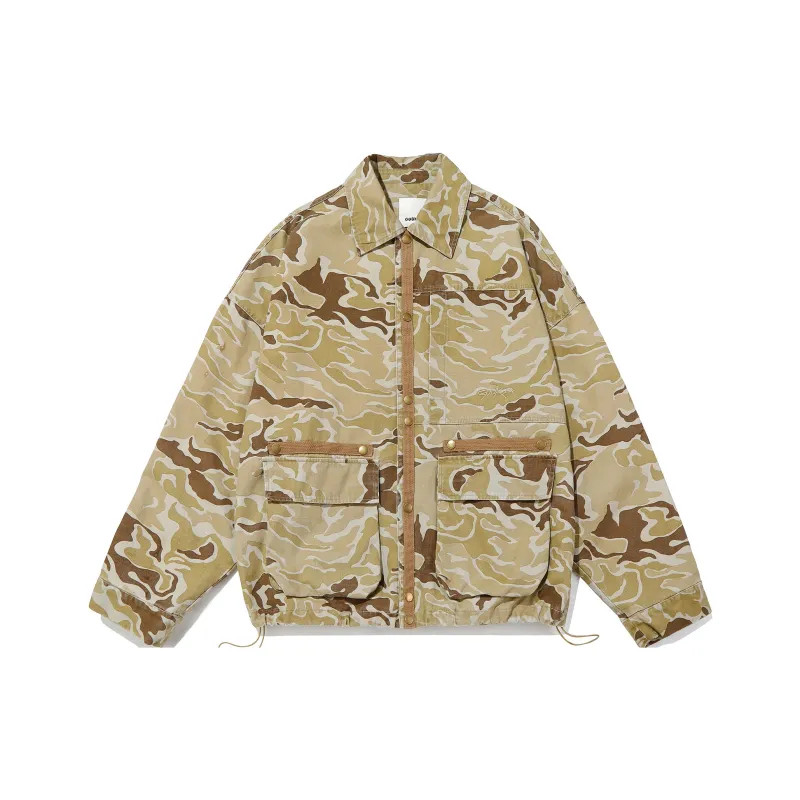 Guuka Jackets Coats Men's Khaki-0